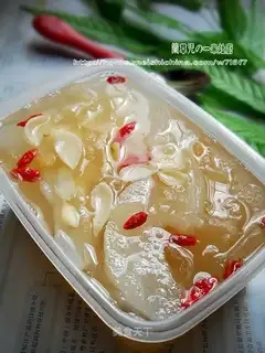 Lily, pear, white fungus soup
