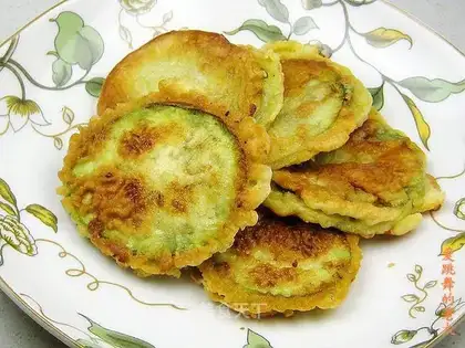 fried eggplant cake