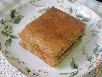 French cocoa sponge cake