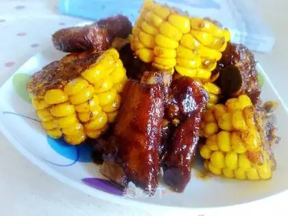 Ribs with corn