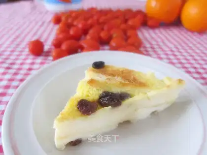 Egg toast pudding