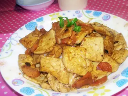 home-made tofu