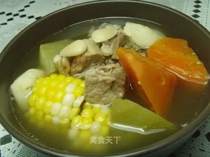 carrot and pork soup