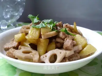 braised pork and potato