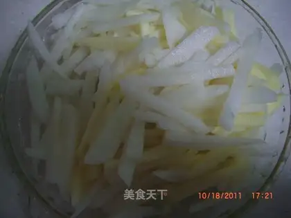 Apple, duck and pear two-color mix