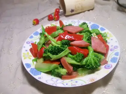 fried broccoli