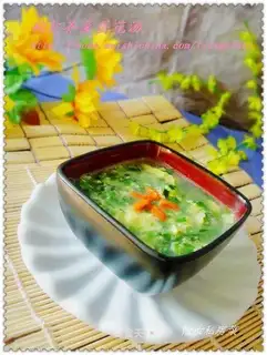 wolfberry mustard egg soup