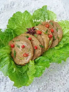 Pan-fried vegetarian chicken