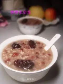 coix rice and red bean porridge