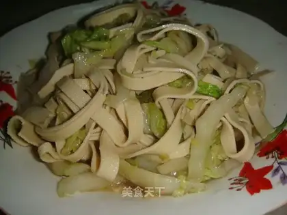 Stewed Thousand Sheets with Chinese Cabbage