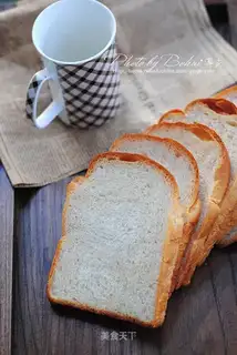 Pure milk all-matching white toast