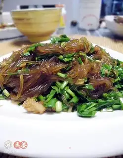 stir-fried vermicelli with leeks