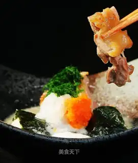 Japanese Keifeng Mochi Soup