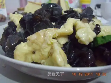 Fungus, egg, cucumber