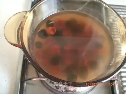sour plum soup