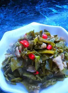 stir-fry sour lentils