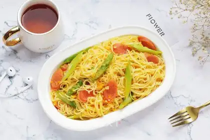 Pumpkin sausage pasta