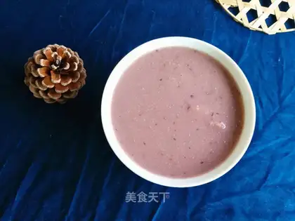 Black corn, red beans