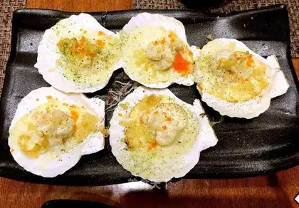 Cheese scallops