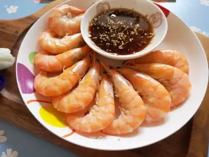 Shrimp burning