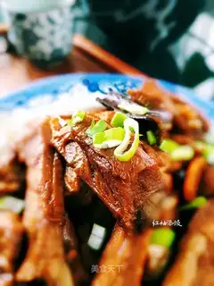 Red burn ribs