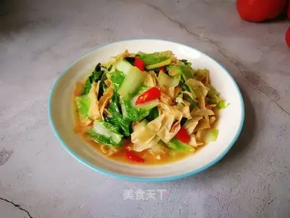 The cabbage makes man-made meat