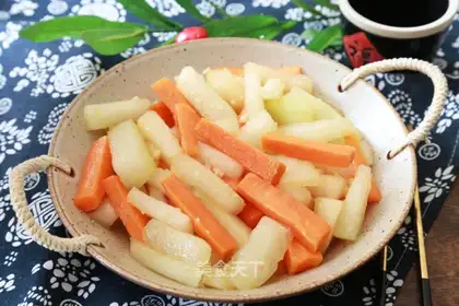 Poofed carrots