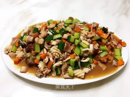 Squid eggplant