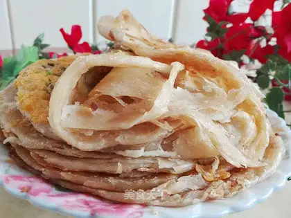 Eggs onion cakes