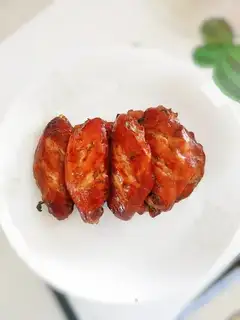 Barbecue sauce on the wing