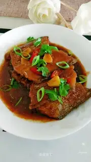 Red-fried fish