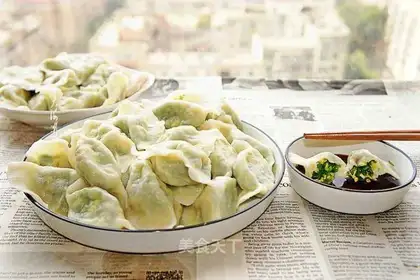 Wild pickle egg dumplings