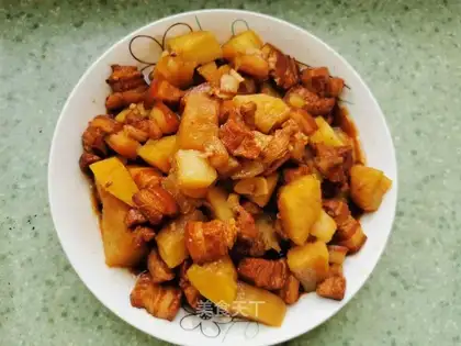 Potato red meat