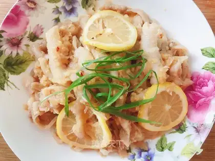 Lemon garlic chicken claws