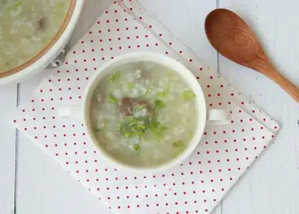 Celtic beef congee