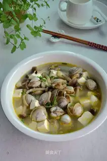 Tofu soup
