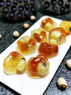 Lotus peach jelly