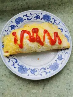Delicious omelet