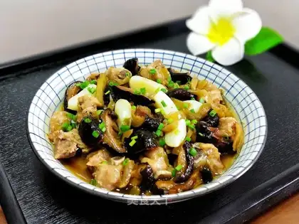 The veal of mushrooms