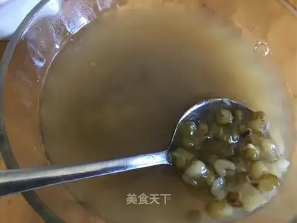 Very simple green bean soup
