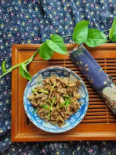 Beef with soy sauce