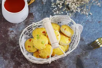 Vegetables at sausages