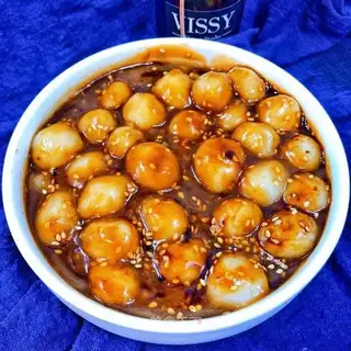 Red sugar rice round