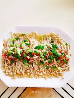 Garlic golden mushrooms