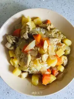 Curry chicken
