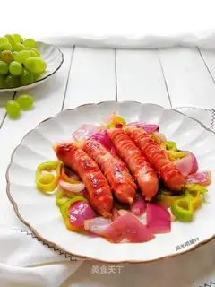 Fried sausage