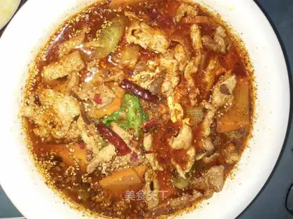 Boiled meat
