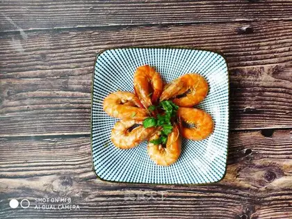 Cheese shrimp