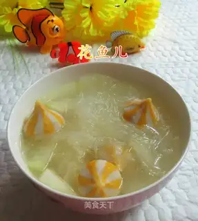 Fishseeds for winter melon fan soup