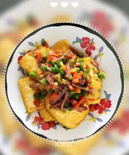 Pumpkin tofu